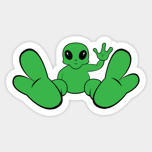 BABY ALIEN Sticker